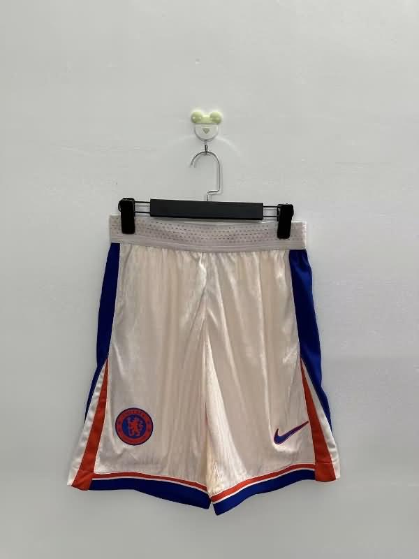 Thailand Quality(AAA) 24/25 Chelsea Away Soccer Shorts (Player)