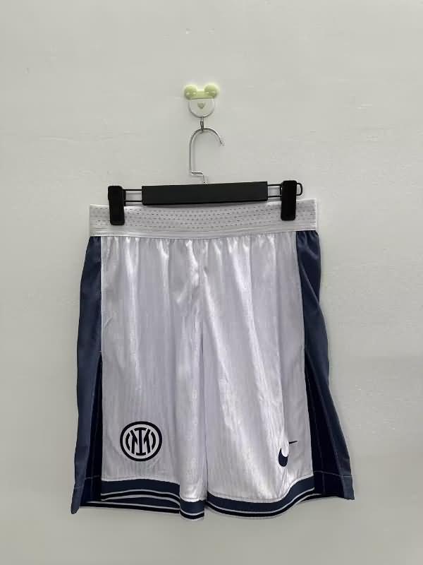 Thailand Quality(AAA) 24/25 Inter Milan Away Soccer Shorts (Player)