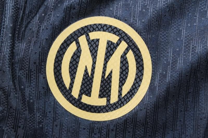 Thailand Quality(AAA) 24/25 Inter Milan Home Soccer Shorts (Player)