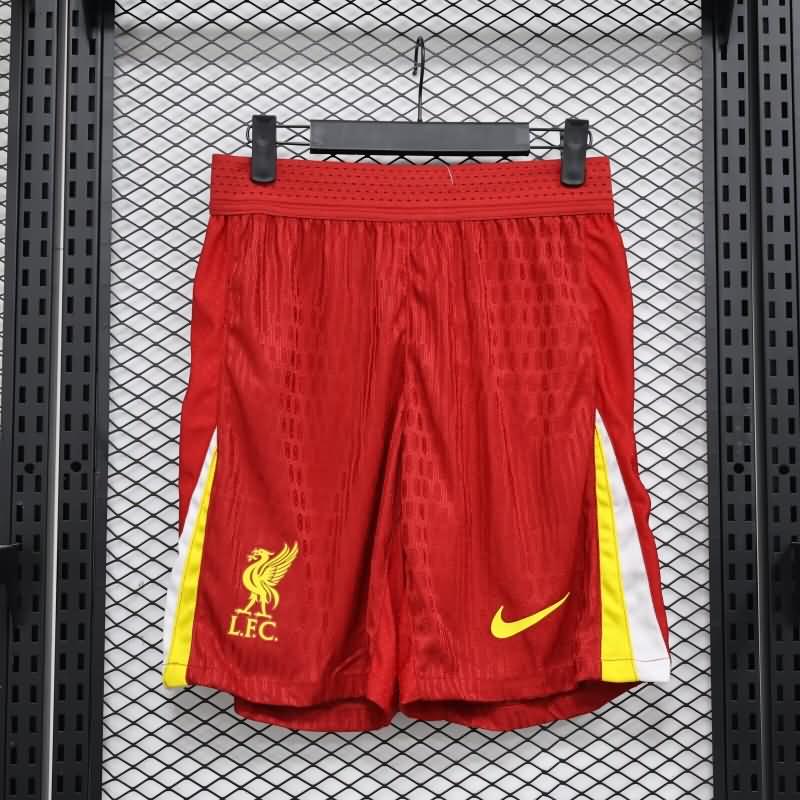 Thailand Quality(AAA) 24/25 Liverpool Home Soccer Shorts (Player)