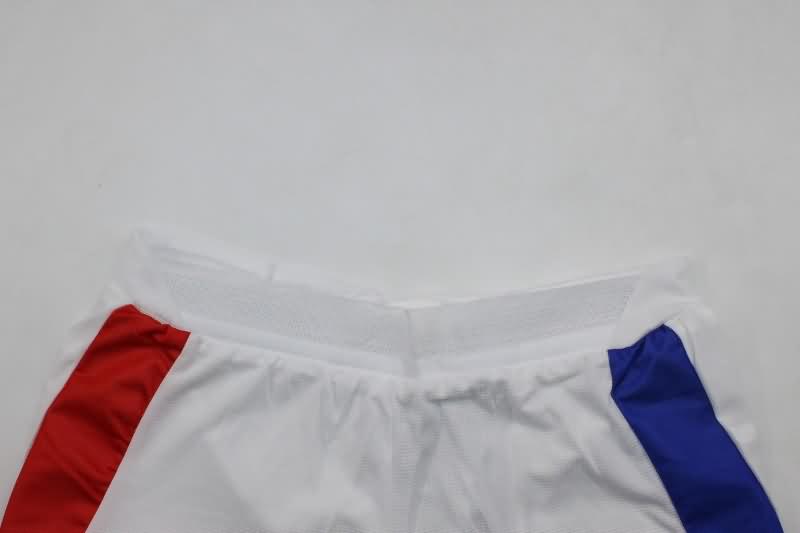 Thailand Quality(AAA) 24/25 Lyon Home Soccer Shorts (Player)