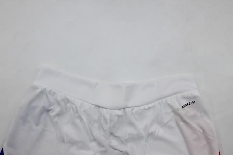 Thailand Quality(AAA) 24/25 Lyon Home Soccer Shorts (Player)