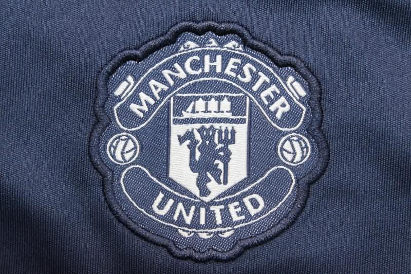 Thailand Quality(AAA) 24/25 Manchester United Away Soccer Shorts