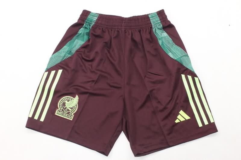 Thailand Quality(AAA) 2024 Mexico Training Soccer Shorts