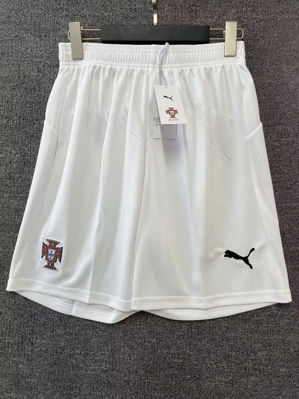 Thailand Quality(AAA) 2025 Portugal Away Soccer Shorts