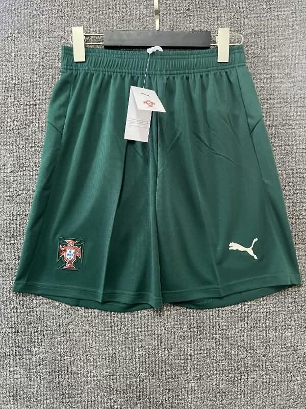 Thailand Quality(AAA) 2025 Portugal Home Soccer Shorts