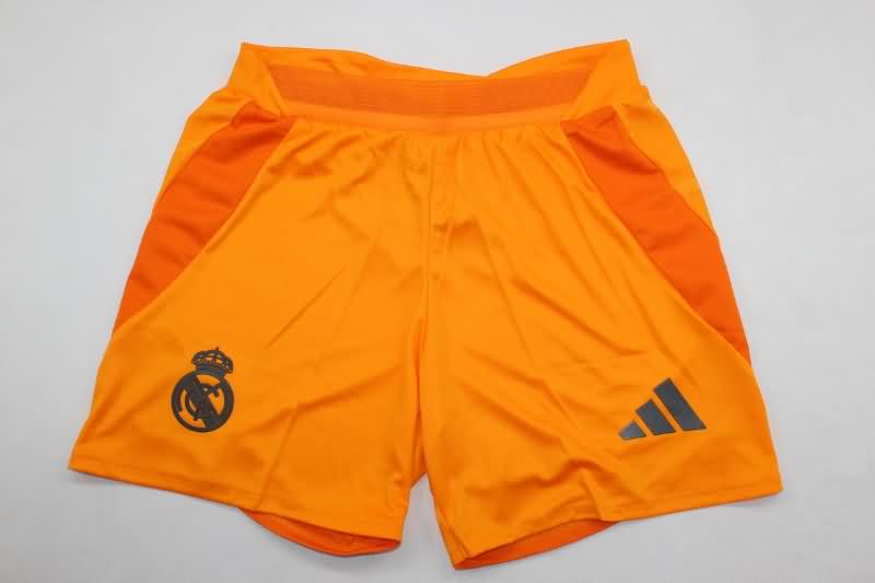 Thailand Quality(AAA) 2024/25 Real Madrid Away Soccer Shorts (Player)