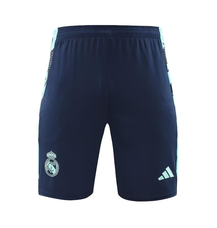 Thailand Quality(AAA) 2024/25 Real Madrid Training Soccer Shorts 05