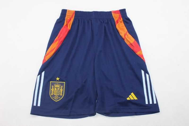 Thailand Quality(AAA) 2024 Spain Training Soccer Shorts