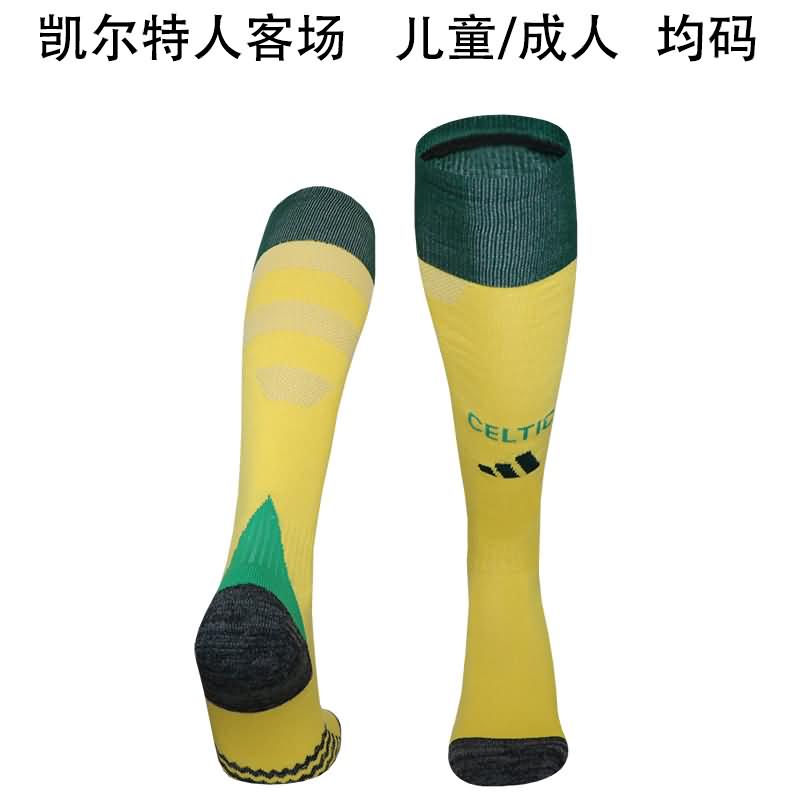 Thailand Quality(AAA) 24/25 Celtic Away Soccer Socks