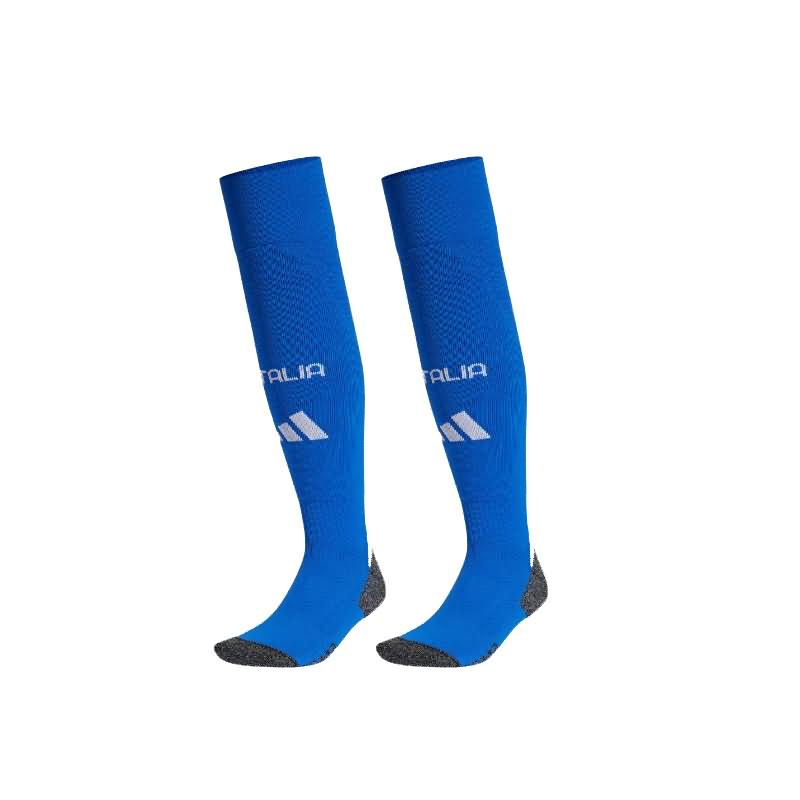 Thailand Quality(AAA) 2024 Italy Home Soccer Socks