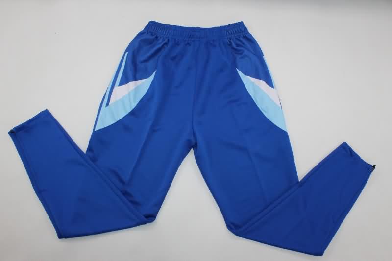 Thailand Quality(AAA) 2024 Argentina Blue Soccer Tracksuit 02