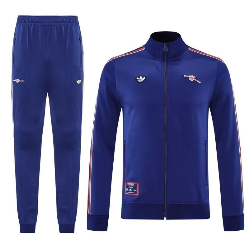 Thailand Quality(AAA) 24/25 Arsenal Dark Blue Soccer Tracksuit 06 Thailand Quality(AAA) 24/25 Arsenal Dark Blue Soccer Tracksuit 06