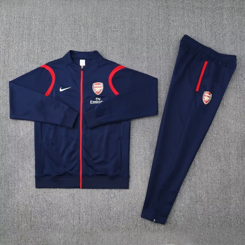 Thailand Quality(AAA) 24/25 Arsenal Dark Blue Soccer Tracksuit 07 Thailand Quality(AAA) 24/25 Arsenal Dark Blue Soccer Tracksuit 07
