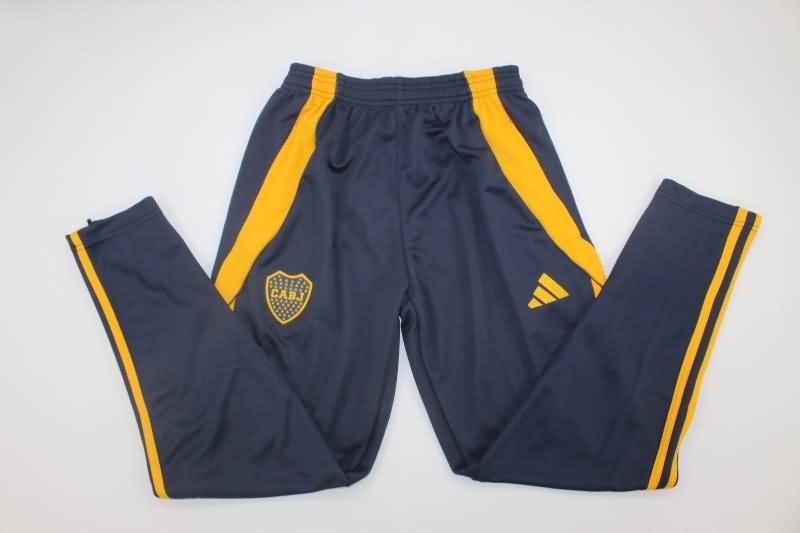 Thailand Quality(AAA) 2024 Boca Juniors Dark Blue Soccer Tracksuit 02