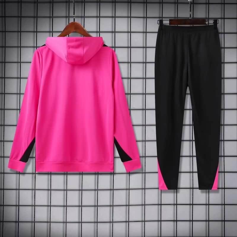 Thailand Quality(AAA) 24/25 Chelsea Pink Soccer Tracksuit