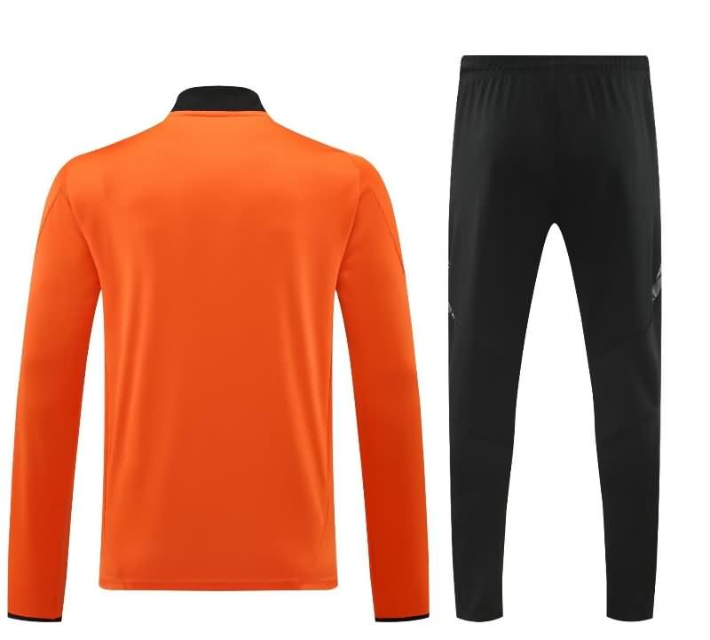 Thailand Quality(AAA) 2024 Colombia Orange Soccer Tracksuit