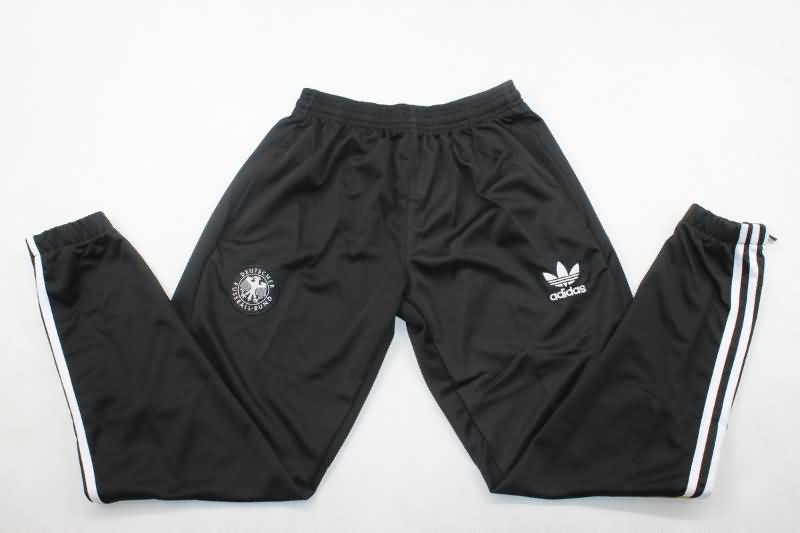 Thailand Quality(AAA) 2024 Germany Black Soccer Tracksuit 04