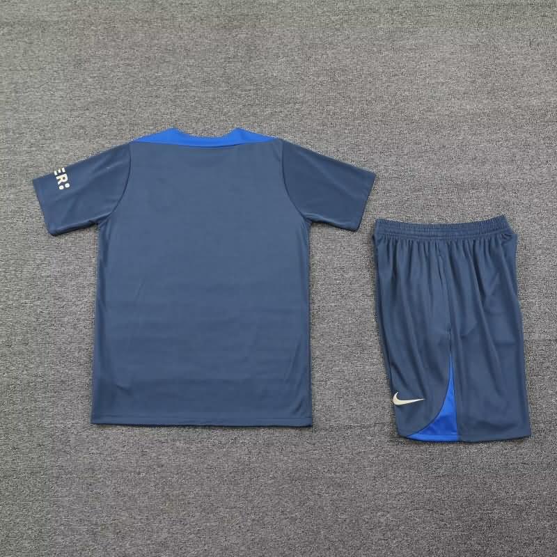 Thailand Quality(AAA) 24/25 Inter Milan Grey Soccer Training Sets