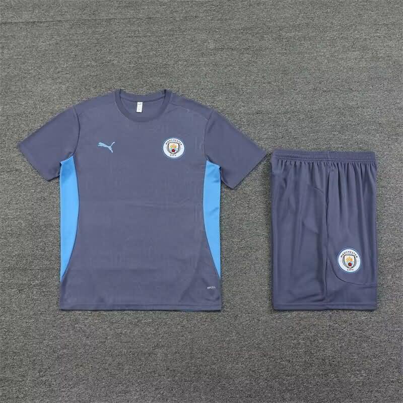 Thailand Quality(AAA) 24/25 Manchester City Grey Soccer Training Sets