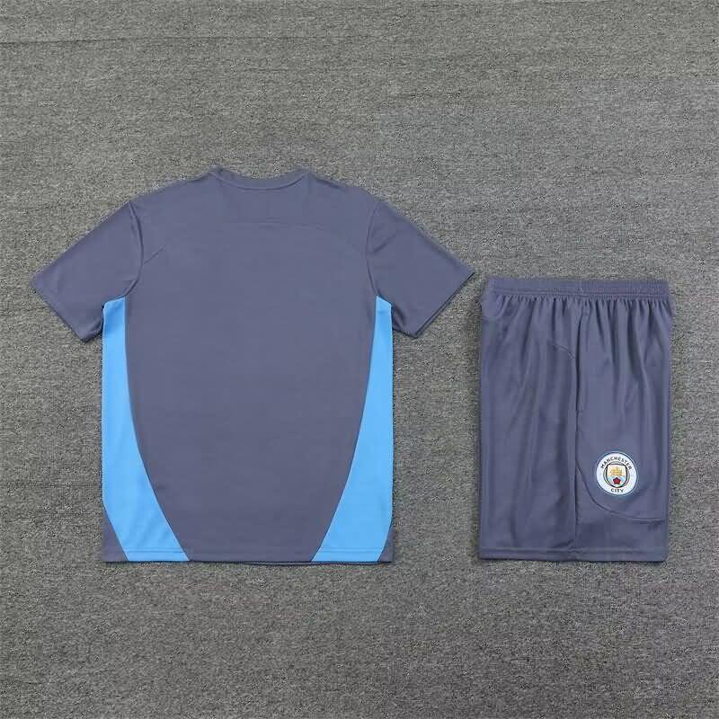 Thailand Quality(AAA) 24/25 Manchester City Grey Soccer Training Sets