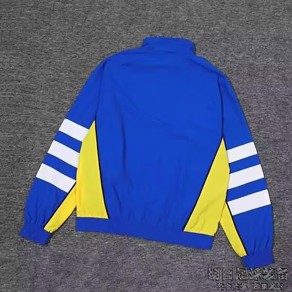 Thailand Quality(AAA) 24/25 Boca Juniors Blue Soccer Windbreaker