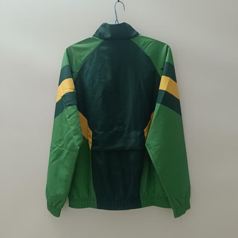 Thailand Quality(AAA) 24/25 Celtic Green Soccer Windbreaker