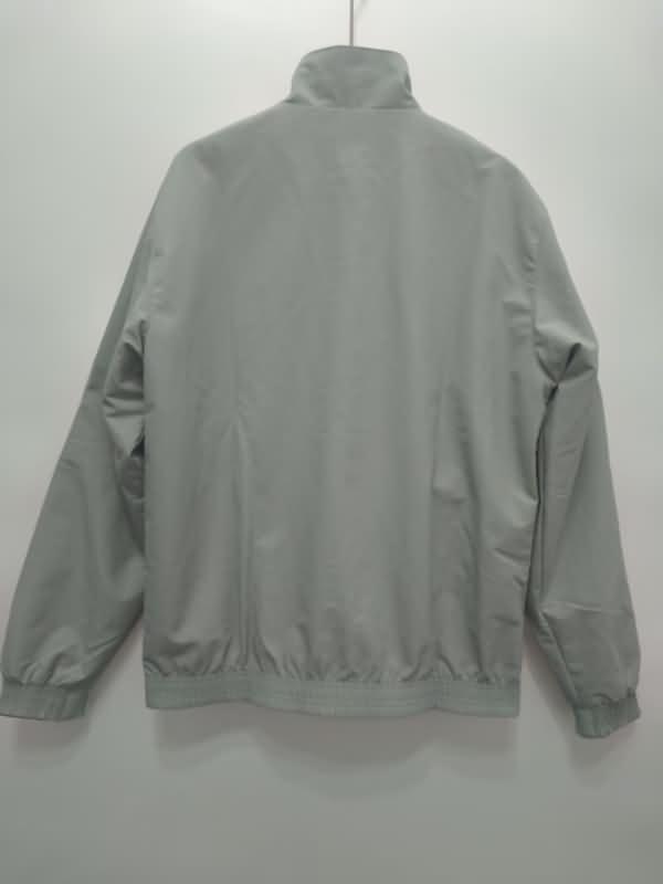 Thailand Quality(AAA) 2024 Mexico Green Grey Reversible Soccer Windbreaker