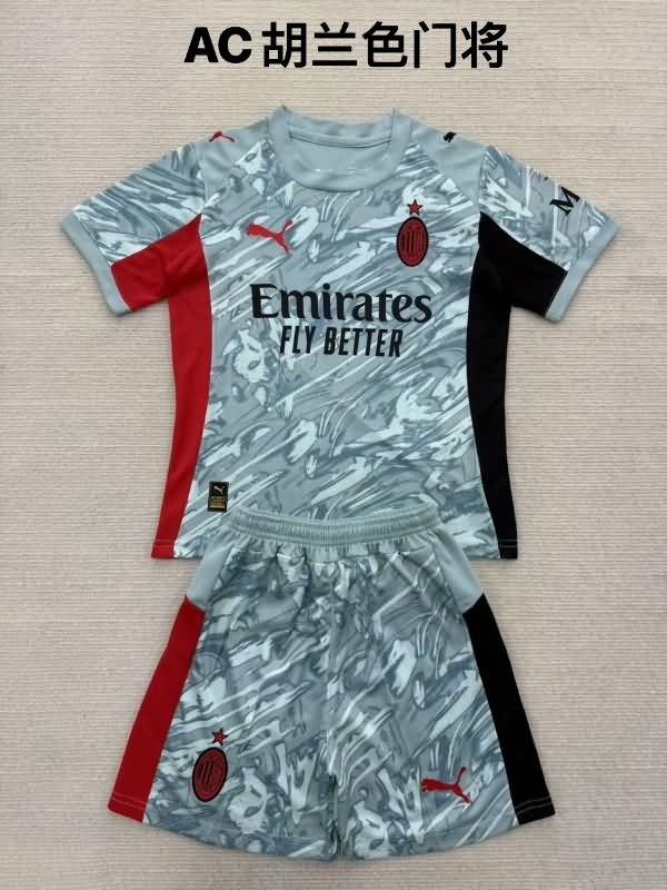 25/26 AC Milan Goalkeeper Grey Soccer Jersey 25/26 AC Milan Goalkeeper Grey Soccer Jersey
