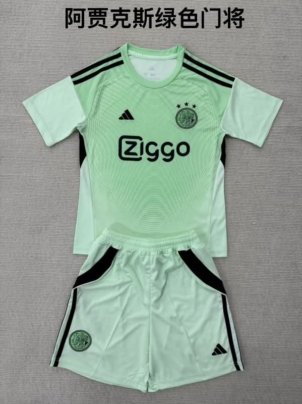 25/26 Ajax Goalkeeper Green Soccer Jersey 25/26 Ajax Goalkeeper Green Soccer Jersey