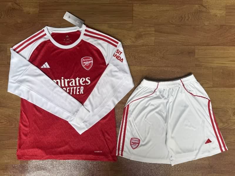 25/26 Arsenal Home Long Sleeve Soccer Jersey 25/26 Arsenal Home Long Sleeve Soccer Jersey
