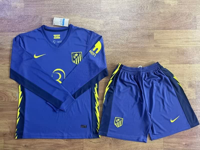 25/26 Atletico Madrid Away Long Sleeve Soccer Jersey 25/26 Atletico Madrid Away Long Sleeve Soccer Jersey