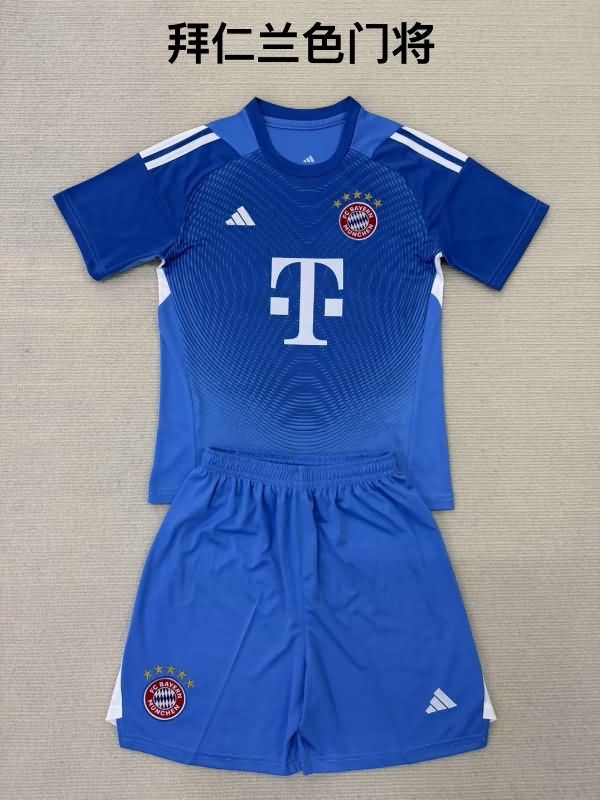25/26 Bayern Munich Goalkeeper Blue Soccer Jersey 25/26 Bayern Munich Goalkeeper Blue Soccer Jersey