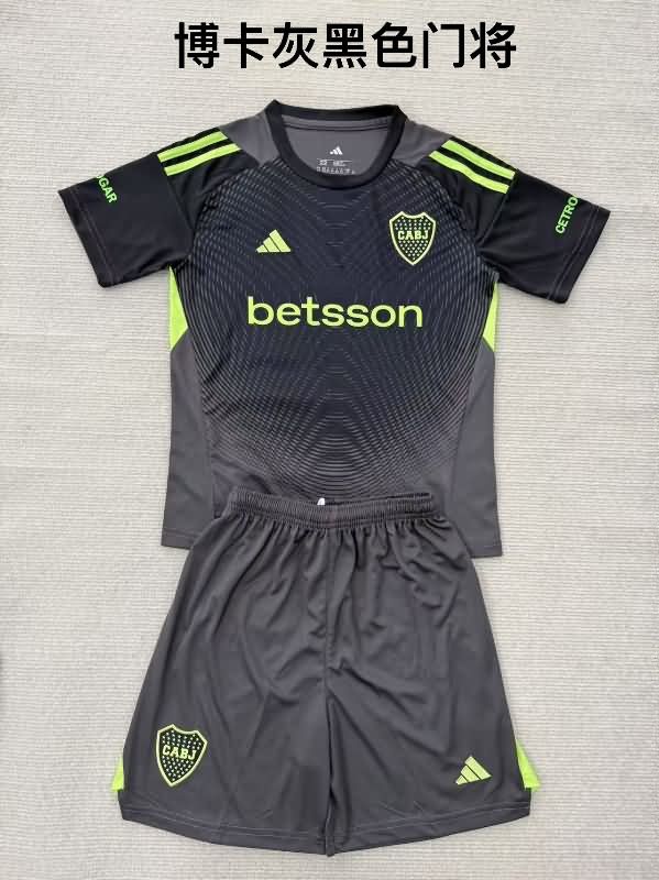 25/26 Boca Juniors Goalkeeper Black Soccer Jersey 25/26 Boca Juniors Goalkeeper Black Soccer Jersey