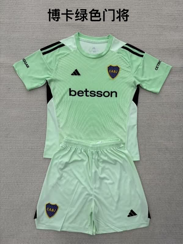 25/26 Boca Juniors Goalkeeper Green Soccer Jersey 25/26 Boca Juniors Goalkeeper Green Soccer Jersey
