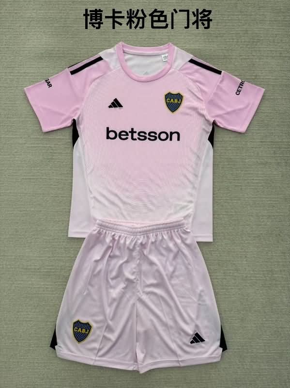 25/26 Boca Juniors Goalkeeper Pink Soccer Jersey 25/26 Boca Juniors Goalkeeper Pink Soccer Jersey