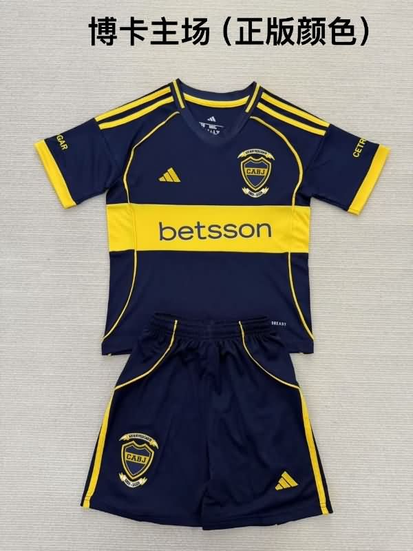 25/26 Boca Juniors Home Soccer Jersey 25/26 Boca Juniors Home Soccer Jersey