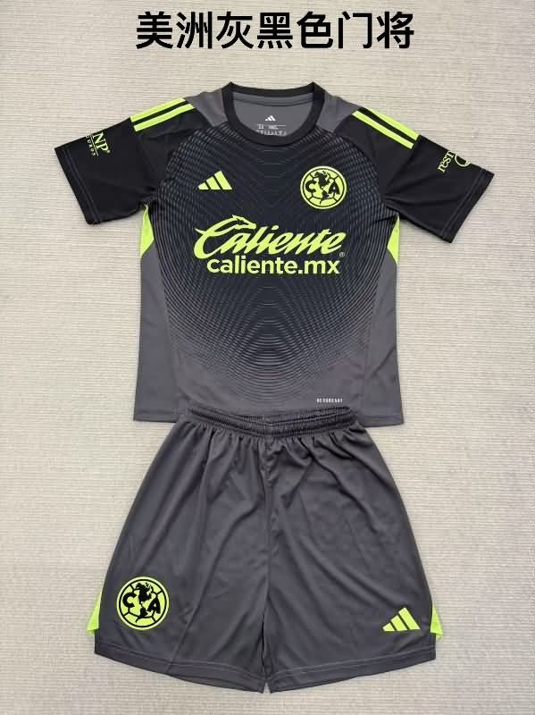 25/26 Club America Goalkeeper Black Soccer Jersey 25/26 Club America Goalkeeper Black Soccer Jersey