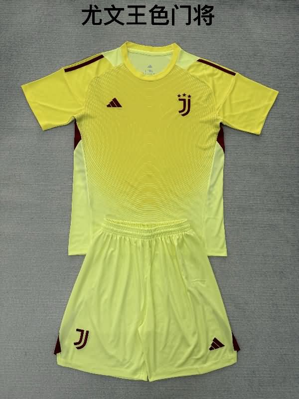 25/26 Juventus Goalkeeper Yellow Soccer Jersey 25/26 Juventus Goalkeeper Yellow Soccer Jersey