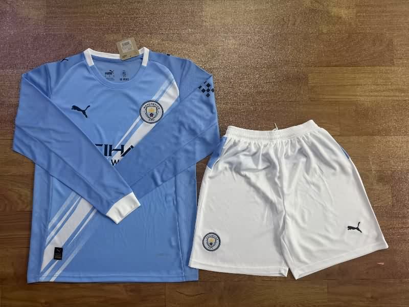 25/26 Manchester City Home Long Sleeve Soccer Jersey 25/26 Manchester City Home Long Sleeve Soccer Jersey