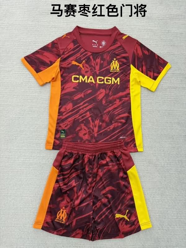 25/26 Marseilles Goalkeeper Red Soccer Jersey 25/26 Marseilles Goalkeeper Red Soccer Jersey