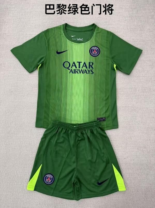25/26 Paris St Germain Goalkeeper Green Soccer Jersey 25/26 Paris St Germain Goalkeeper Green Soccer Jersey
