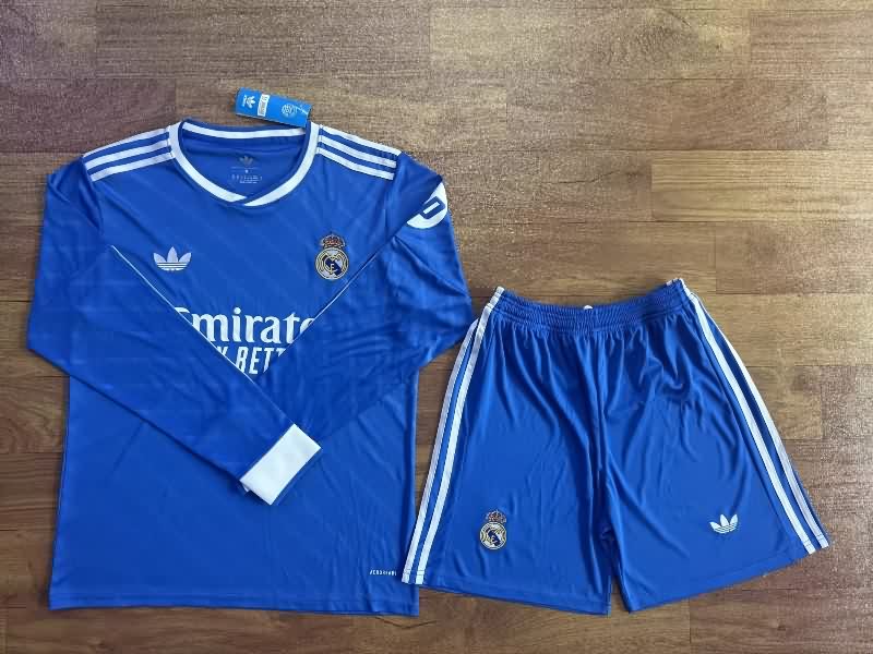 25/26 Real Madrid Third Long Sleeve Soccer Jersey 25/26 Real Madrid Third Long Sleeve Soccer Jersey