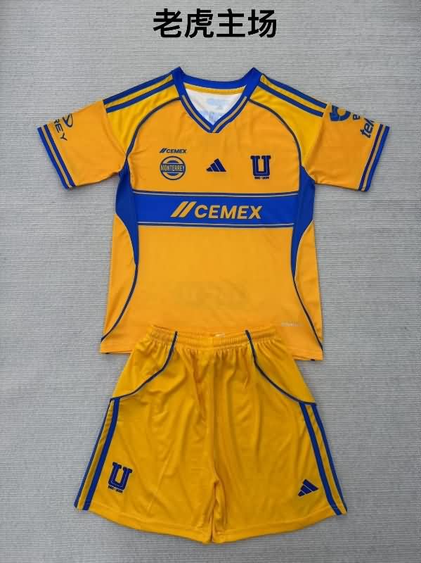 25/26 Tigres UANL Home Soccer Jersey 25/26 Tigres UANL Home Soccer Jersey