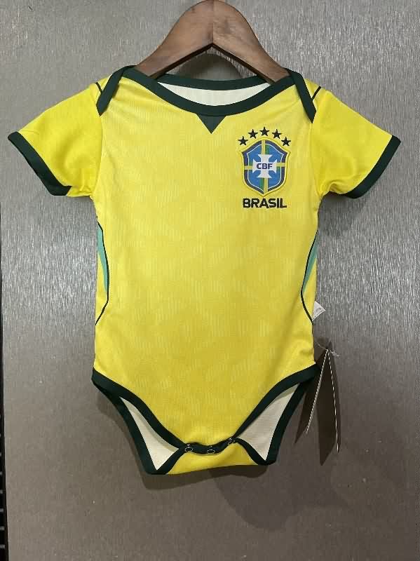 2026 Brazil Home Baby Soccer Jerseys 2026 Brazil Home Baby Soccer Jerseys