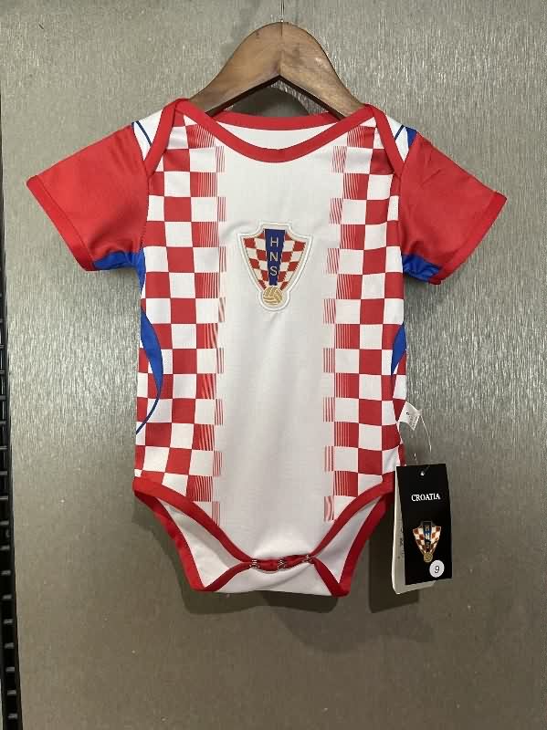 2026 Croatia Home Baby Soccer Jerseys 2026 Croatia Home Baby Soccer Jerseys