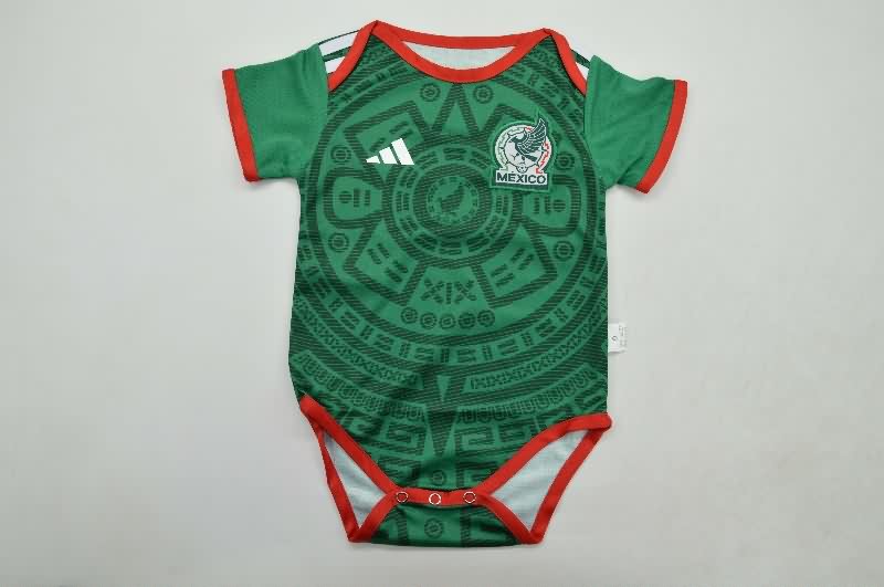 2026 Mexico Home Baby Soccer Jerseys 2026 Mexico Home Baby Soccer Jerseys