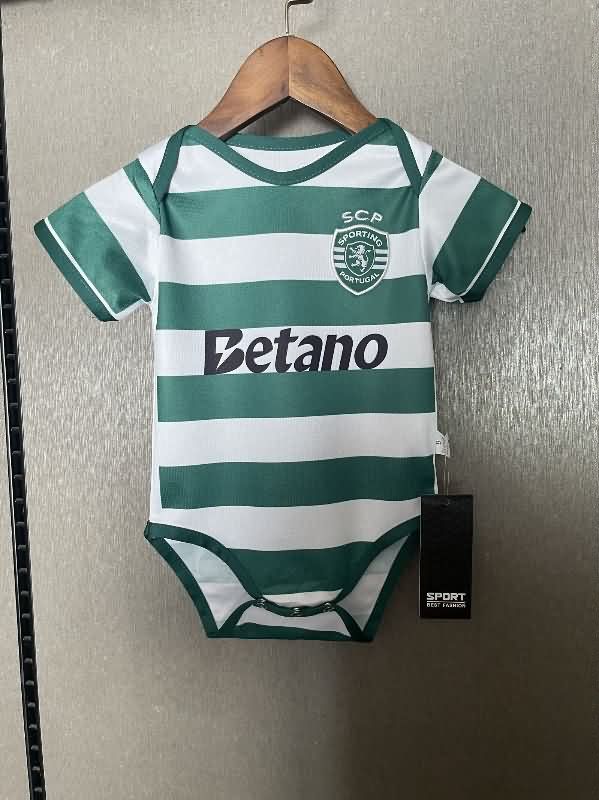 25/26 Sporting Lisbon Home Baby Soccer Jerseys 25/26 Sporting Lisbon Home Baby Soccer Jerseys