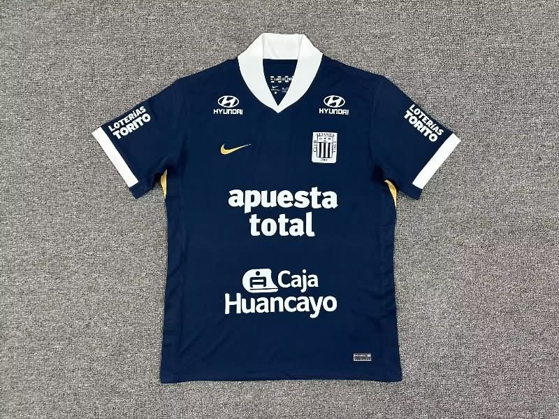 Thailand Quality(AAA) 2025 Alianza Lima Away Soccer Jersey