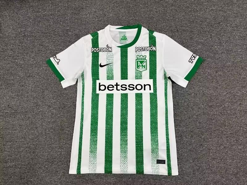 Thailand Quality(AAA) 2025 Atletico Nacional Home Soccer Jersey